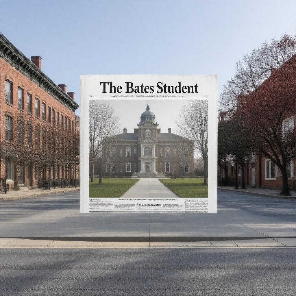 Click to view larger image AI-created image of The Bates Student