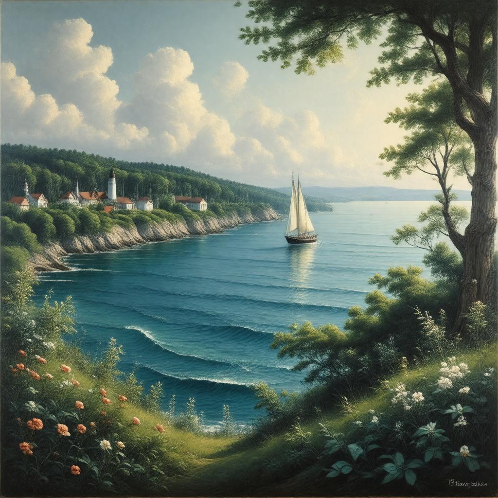 AI-created image of The Bay State