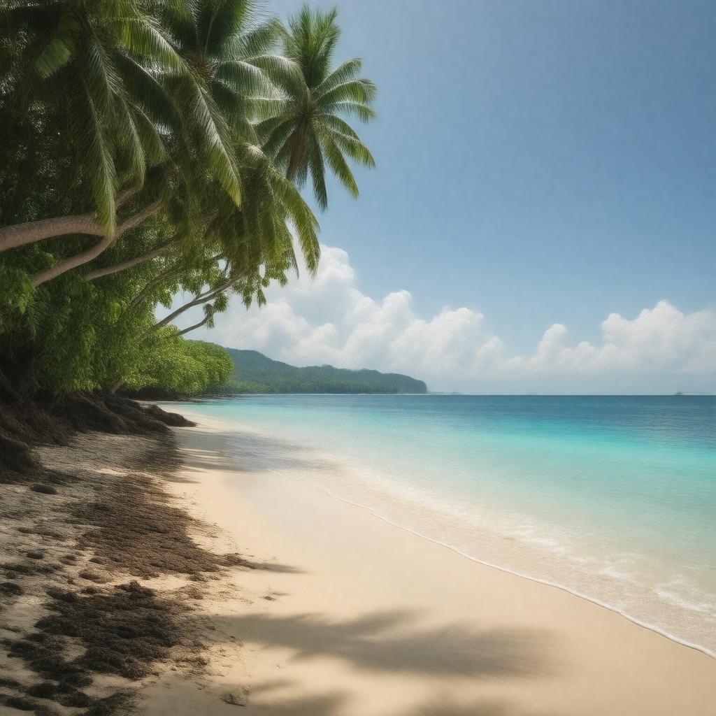 AI-created image of The Beach