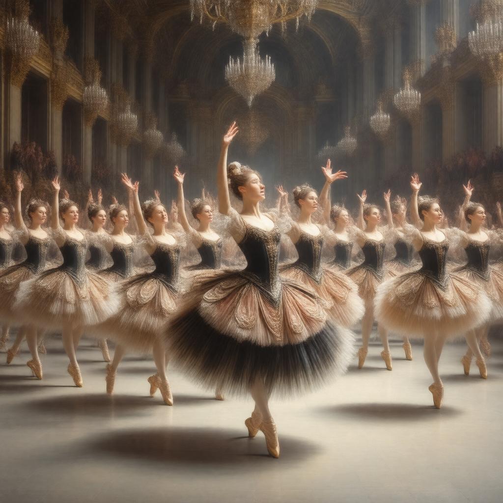 AI-created image of The Bee (ballet)