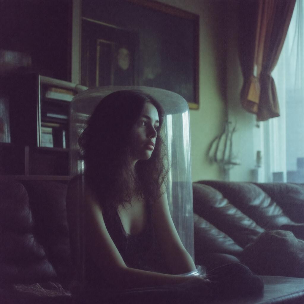 AI-created image of The Bell Jar