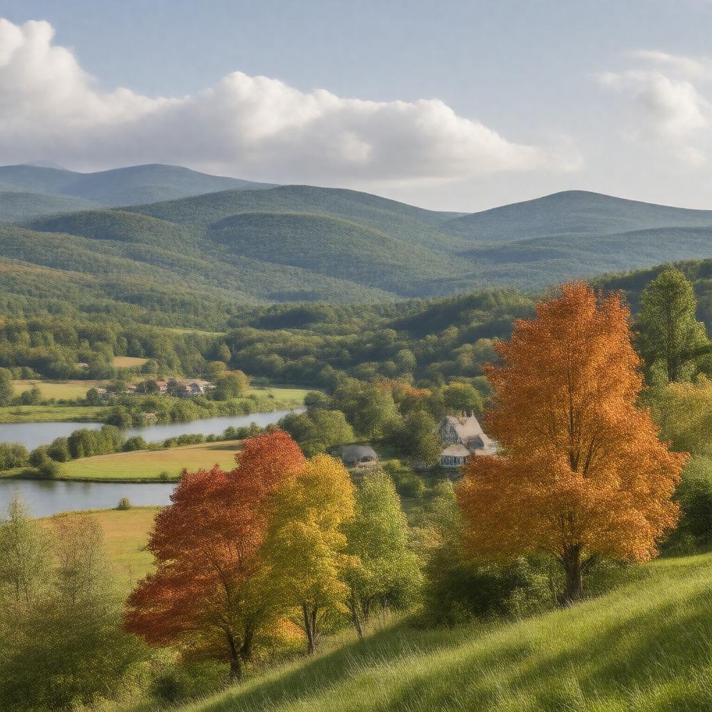 AI-created image of The Berkshires