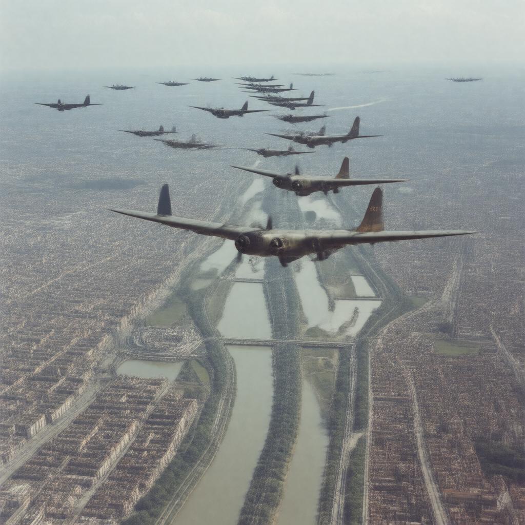 AI-created image of The Berlin Airlift