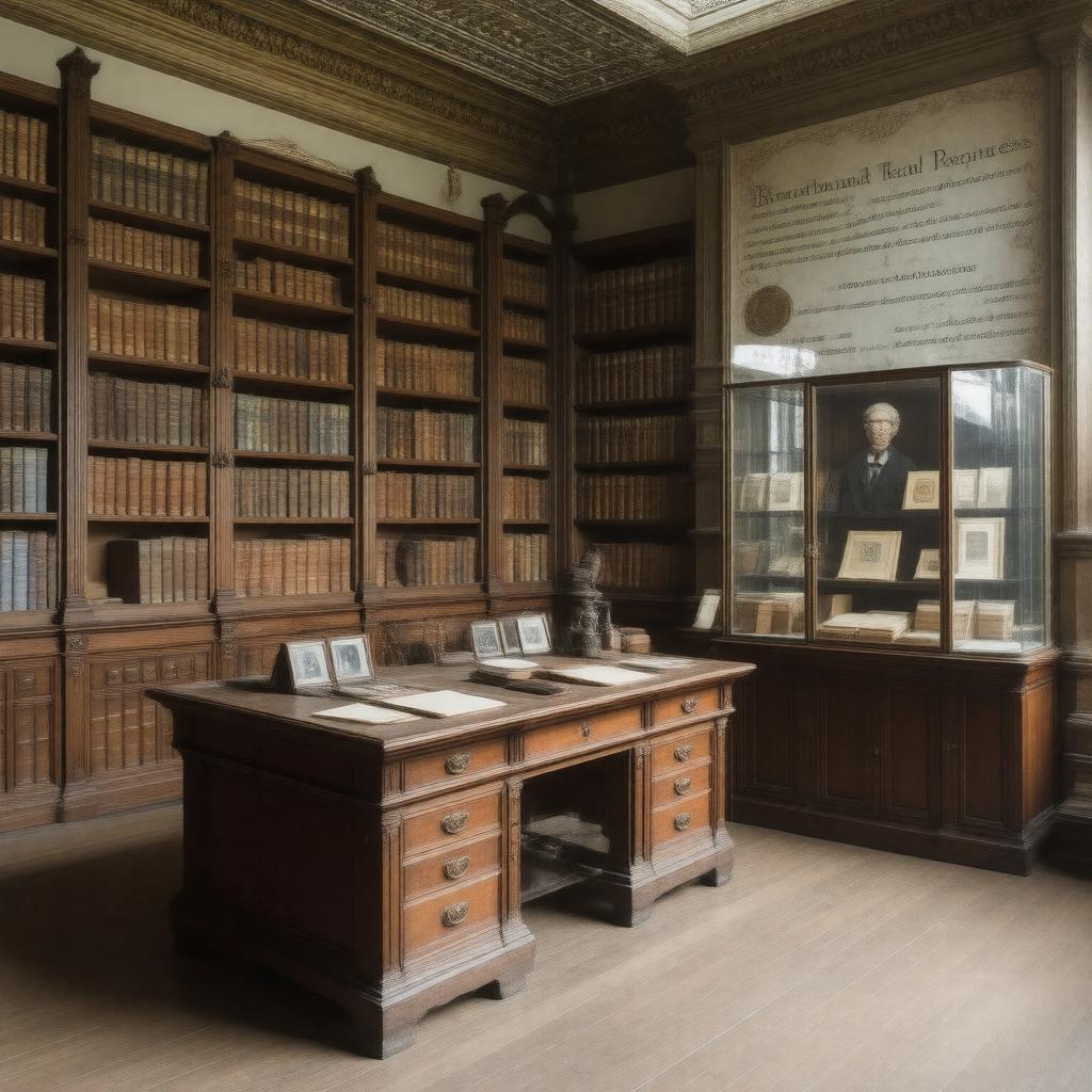 AI-created image of The Bertrand Russell Archives