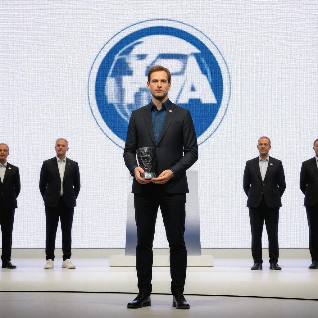 AI-created image of The Best FIFA Football Coach 2021