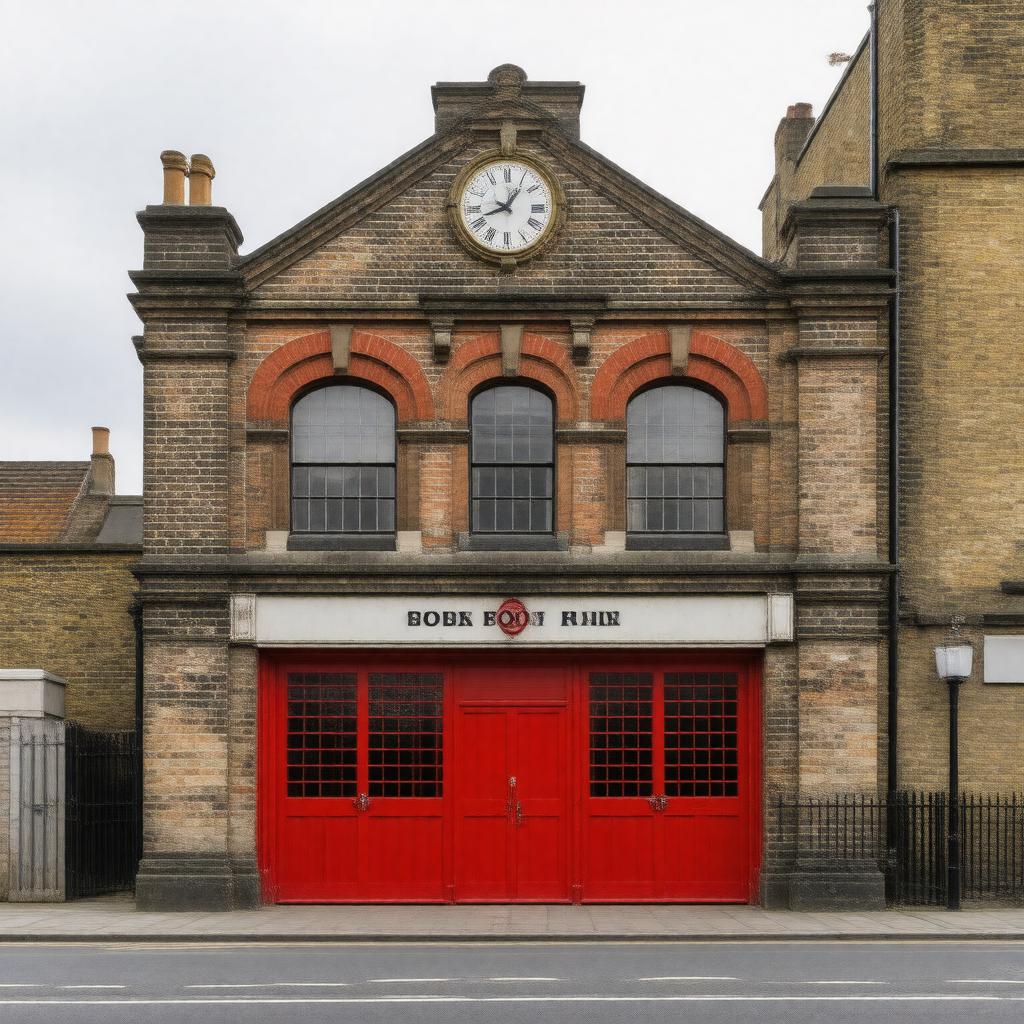 AI-created image of The Bethnal Green Fire Station
