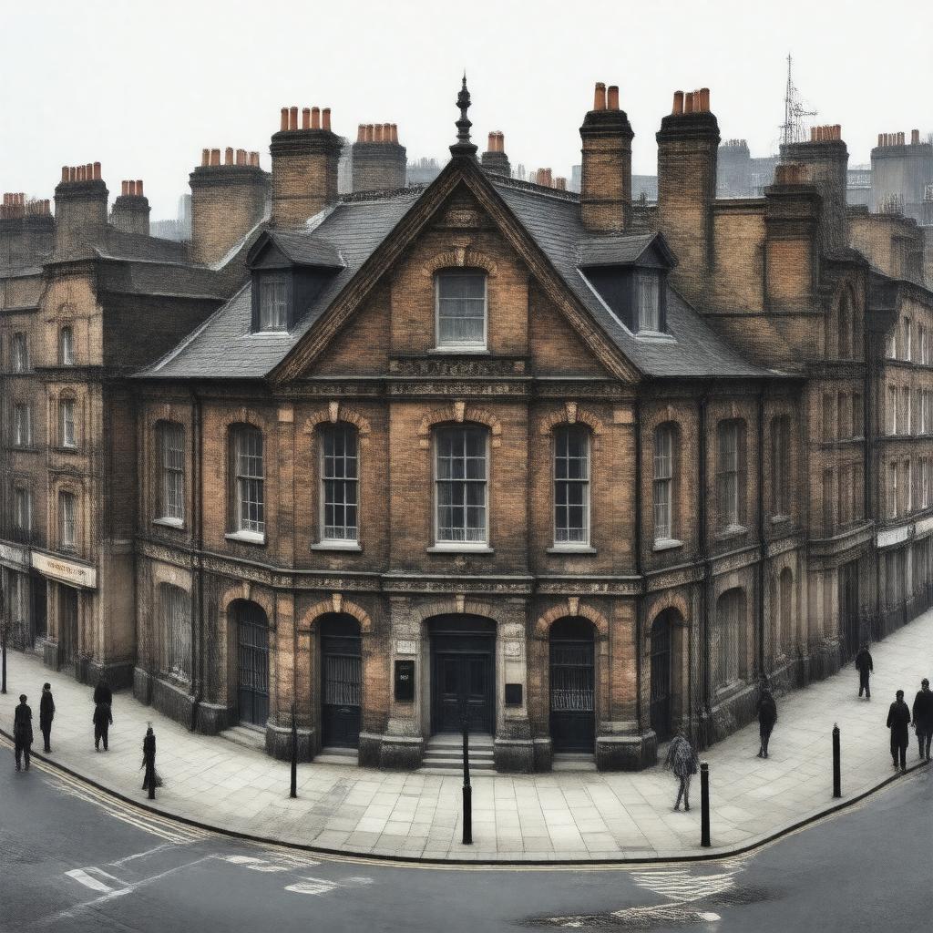 AI-created image of The Bethnal Green Medical Mission