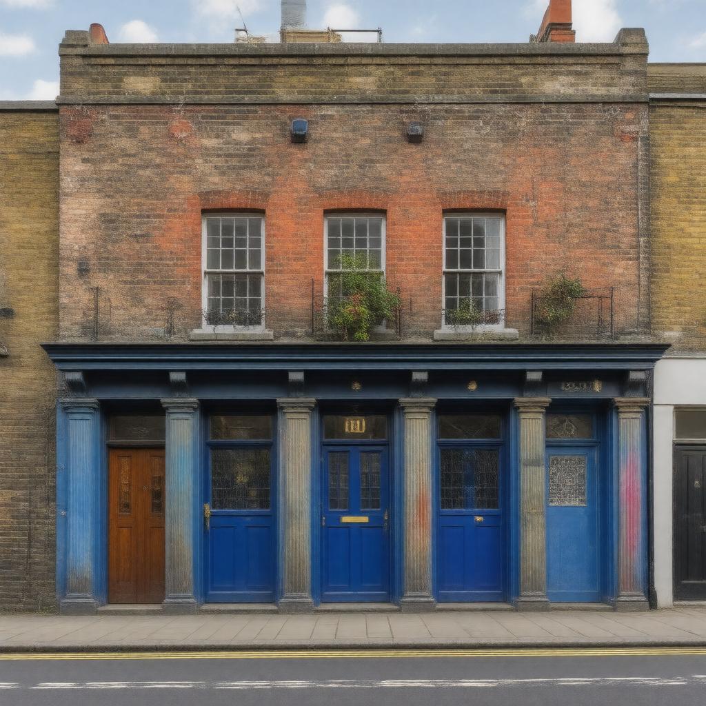 AI-created image of The Bethnal Green Working Men's Club
