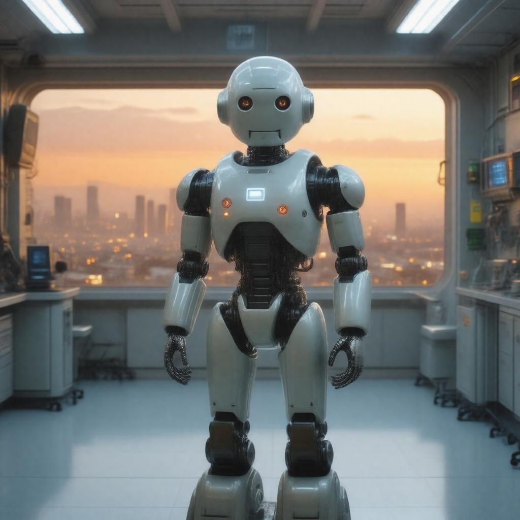 AI-created image of The Bicentennial Man