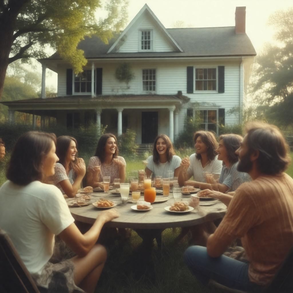 AI-created image of The Big Chill