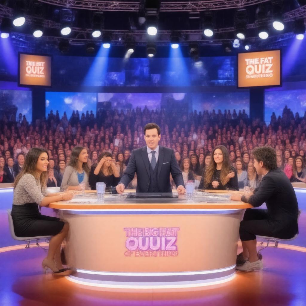 AI-created image of The Big Fat Quiz of Everything