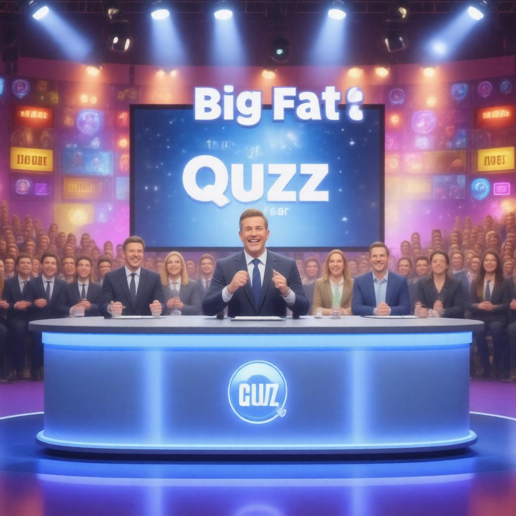 AI-created image of The Big Fat Quiz of the Year