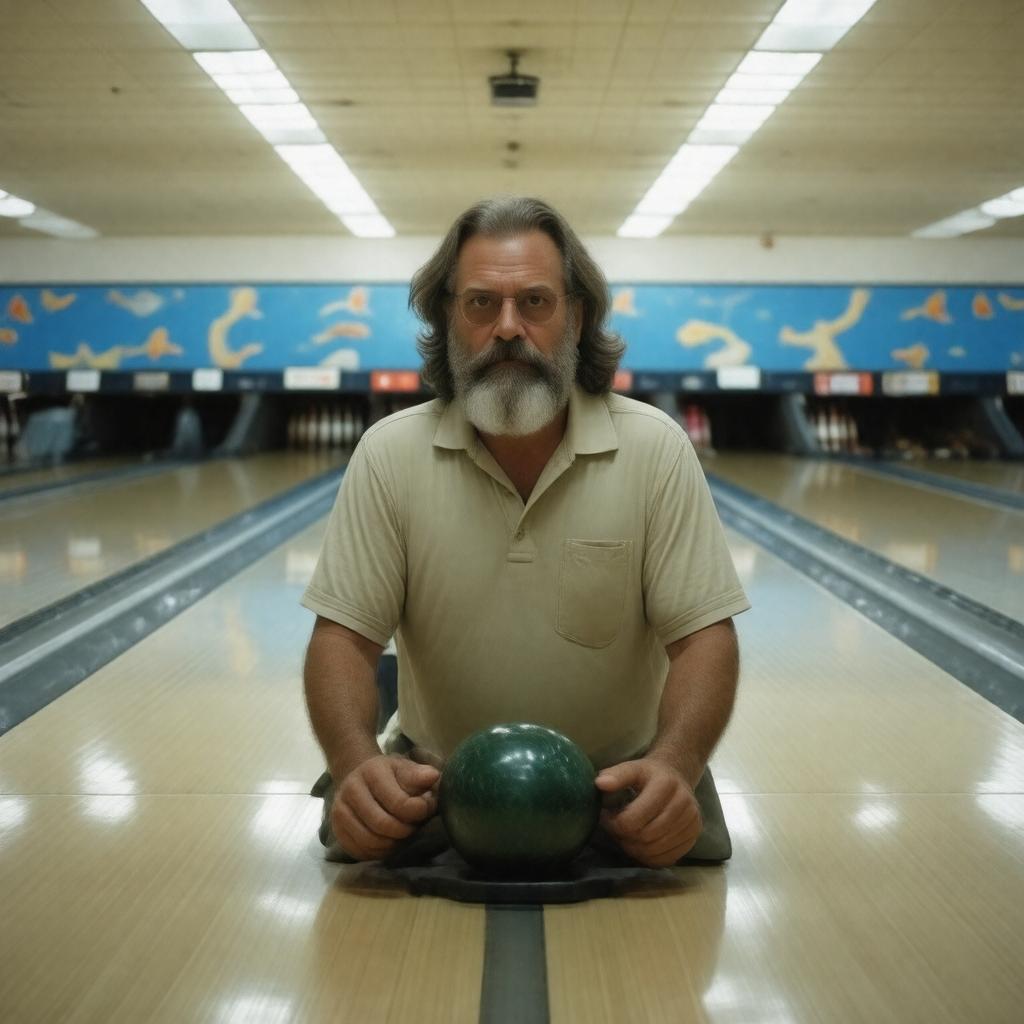 AI-created image of The Big Lebowski