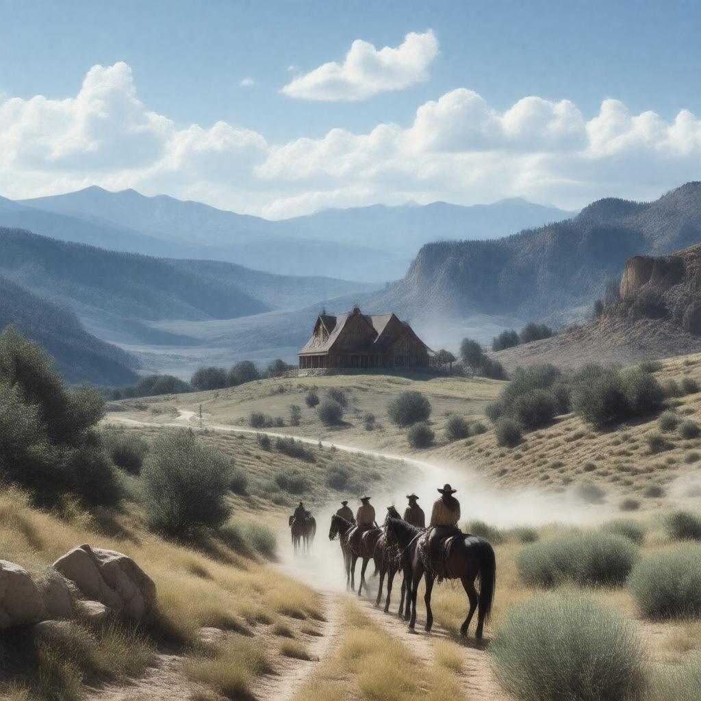 AI-created image of The Big Valley