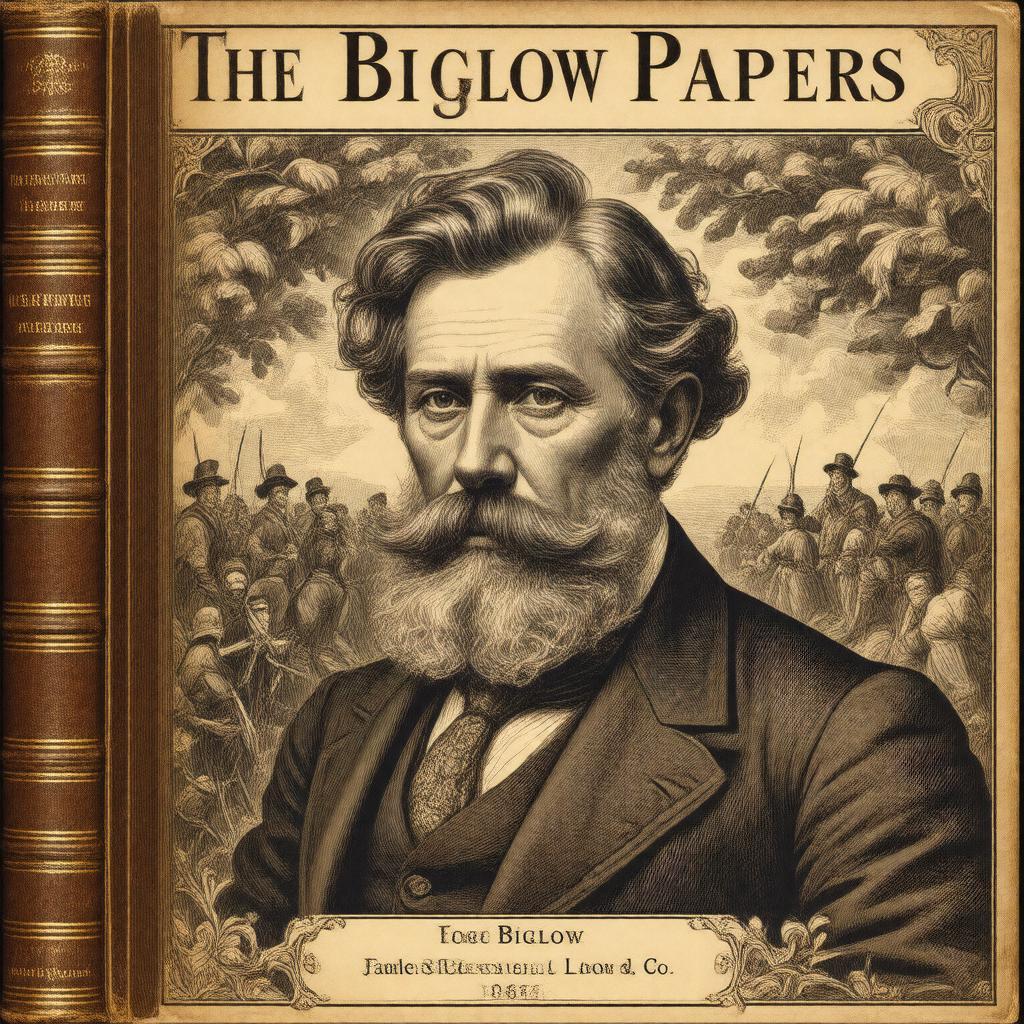 AI-created image of The Biglow Papers, Second Series