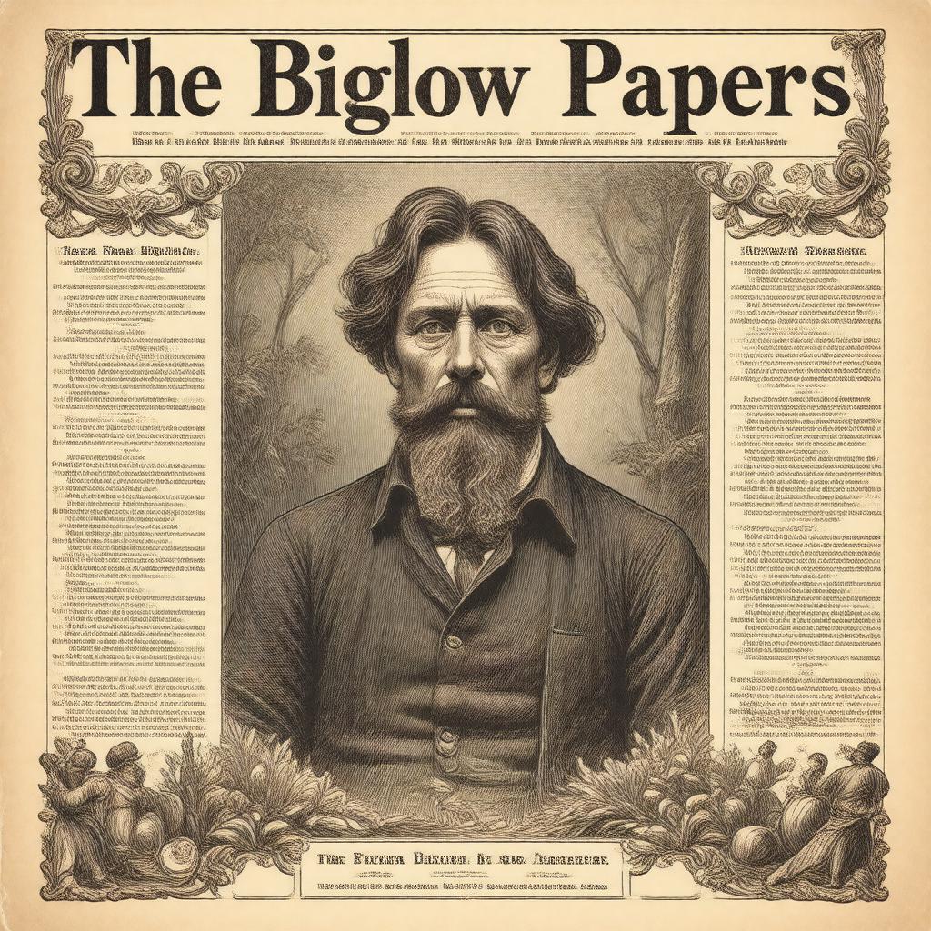 AI-created image of The Biglow Papers