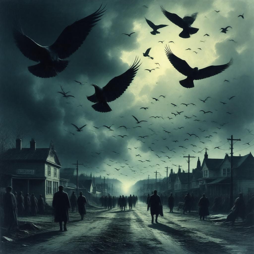 AI-created image of The Birds