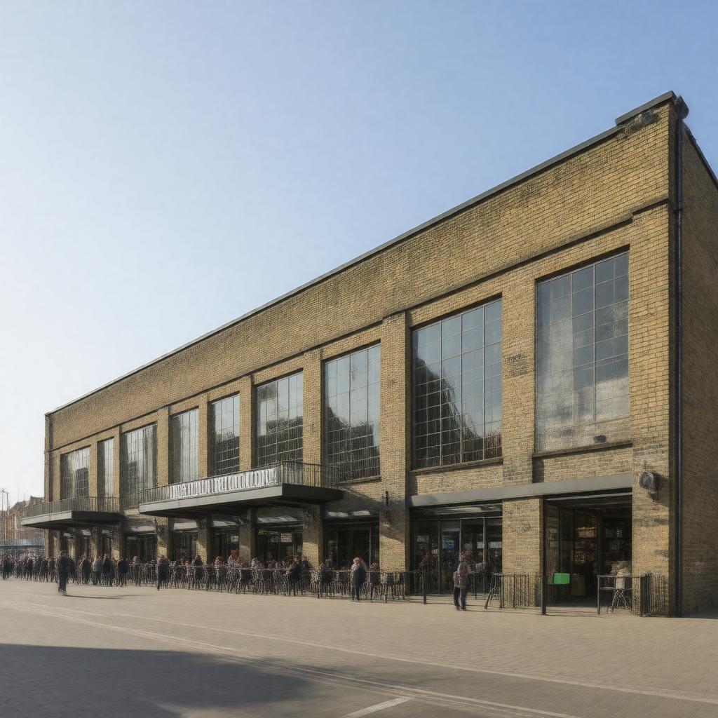 Click to view larger image AI-created image of The Biscuit Factory