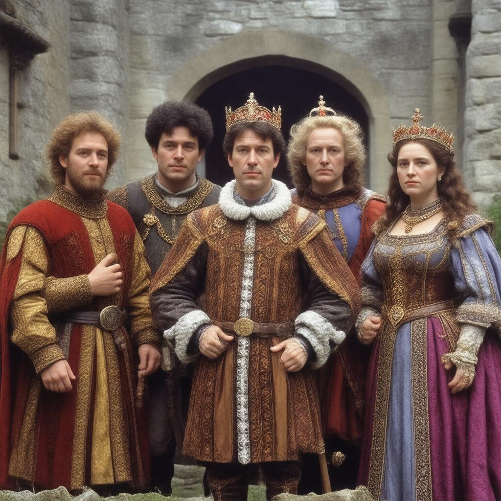 AI-created image of The Black Adder