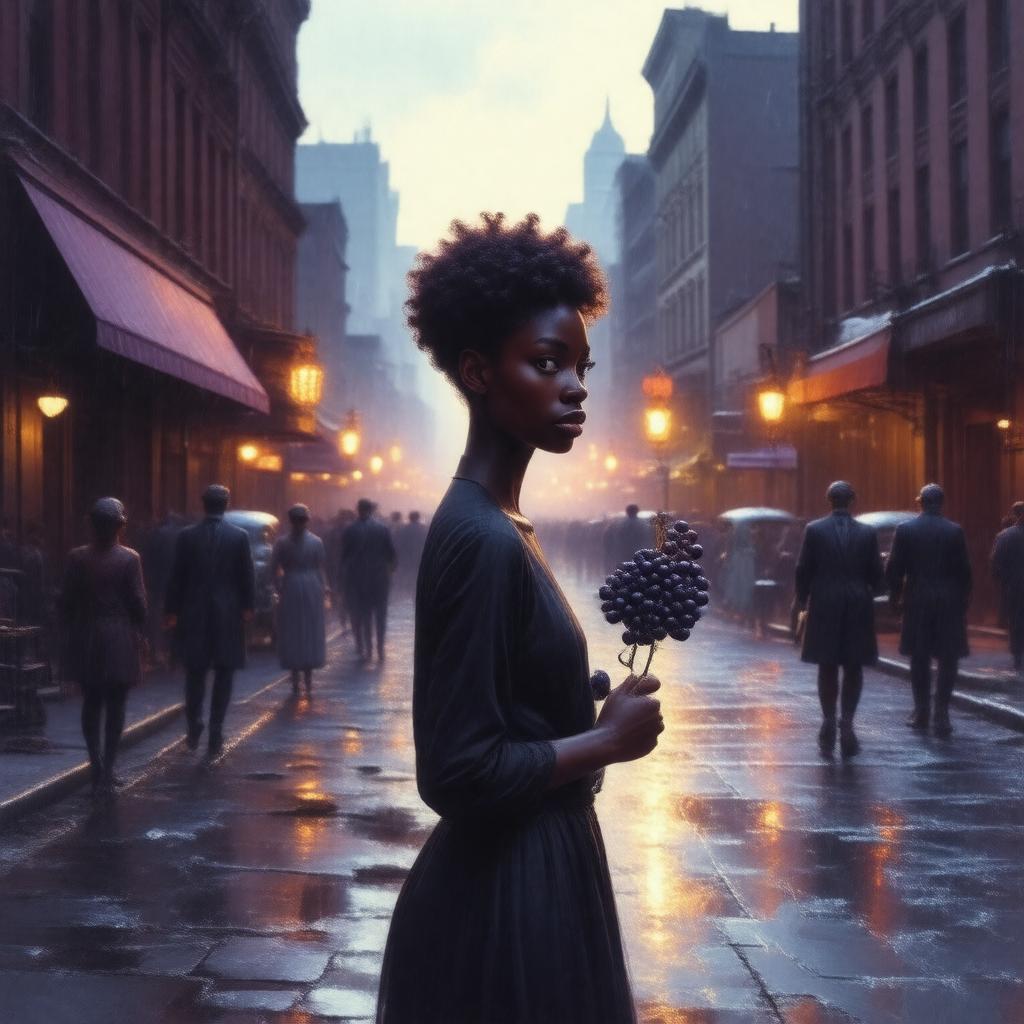 AI-created image of The Blacker the Berry