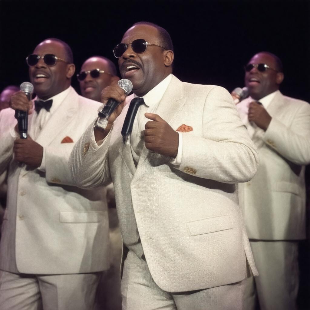 AI-created image of The Blind Boys of Alabama
