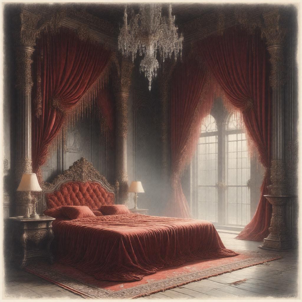 AI-created image of The Bloody Chamber