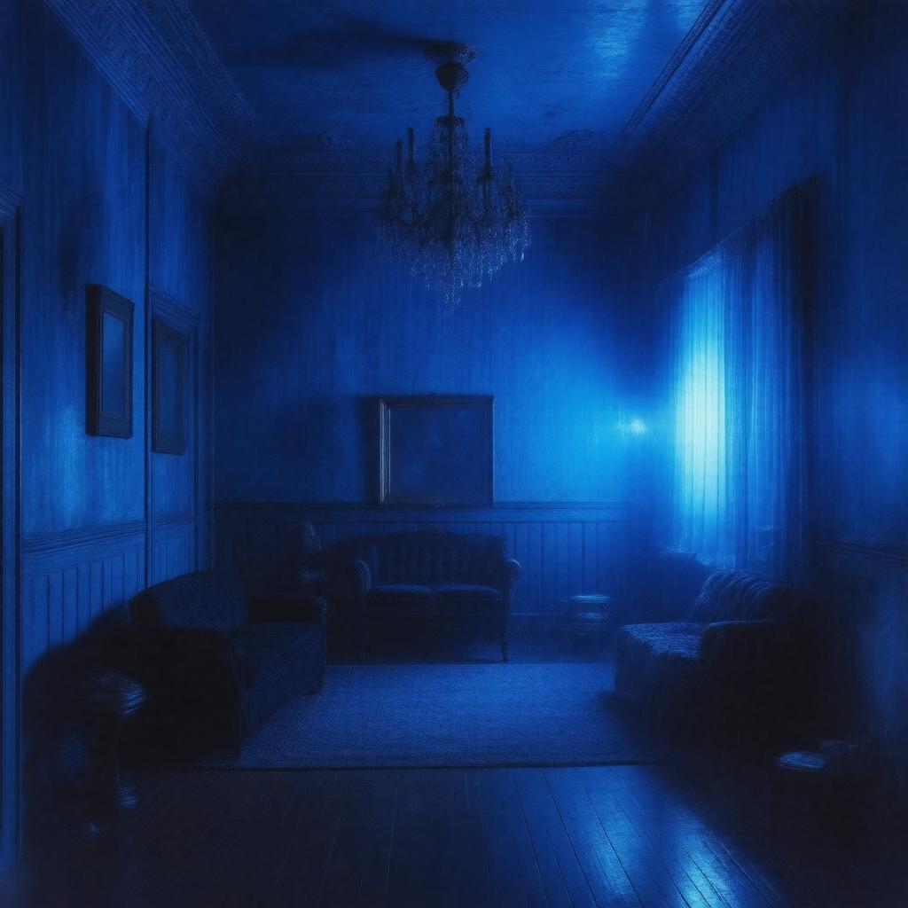 Click to view larger image AI-created image of The Blue Room