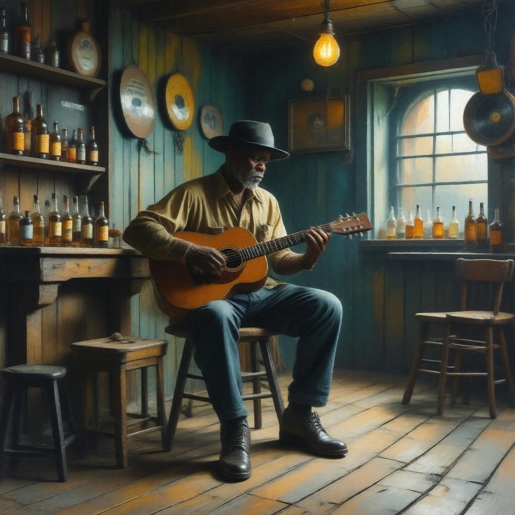 AI-created image of The Blues