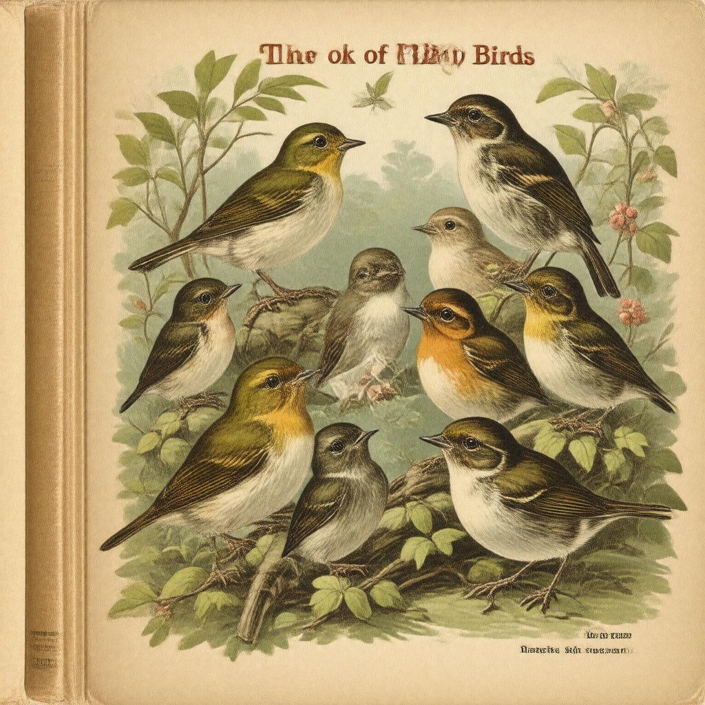AI-created image of The Book of Baby Birds