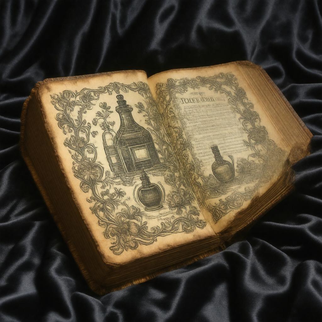 AI-created image of The Book of Lost Fragrances