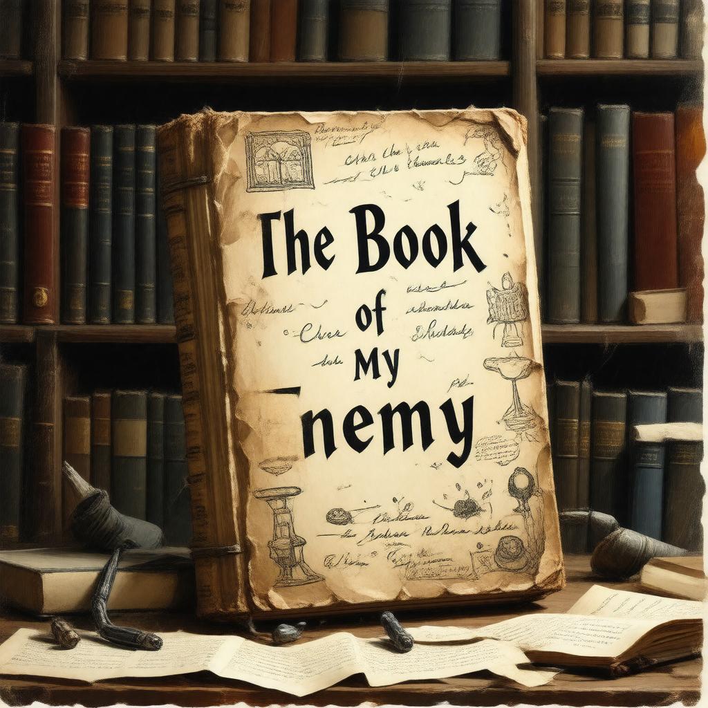 AI-created image of The Book of My Enemy