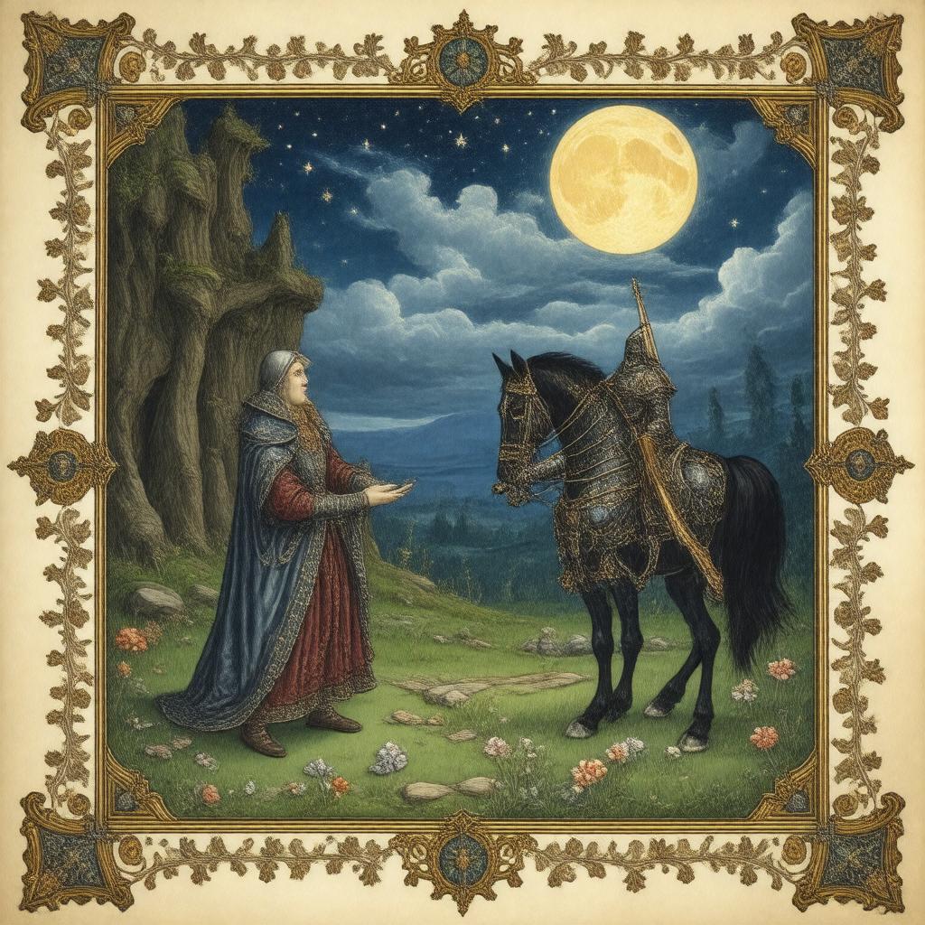 Click to view larger image AI-created image of The Book of the Duchess