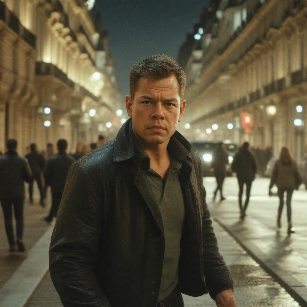 AI-created image of The Bourne Identity
