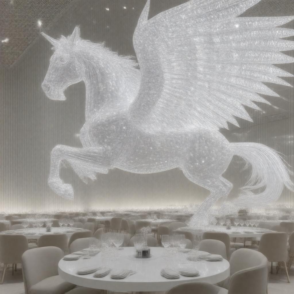 AI-created image of The Brasserie of Light