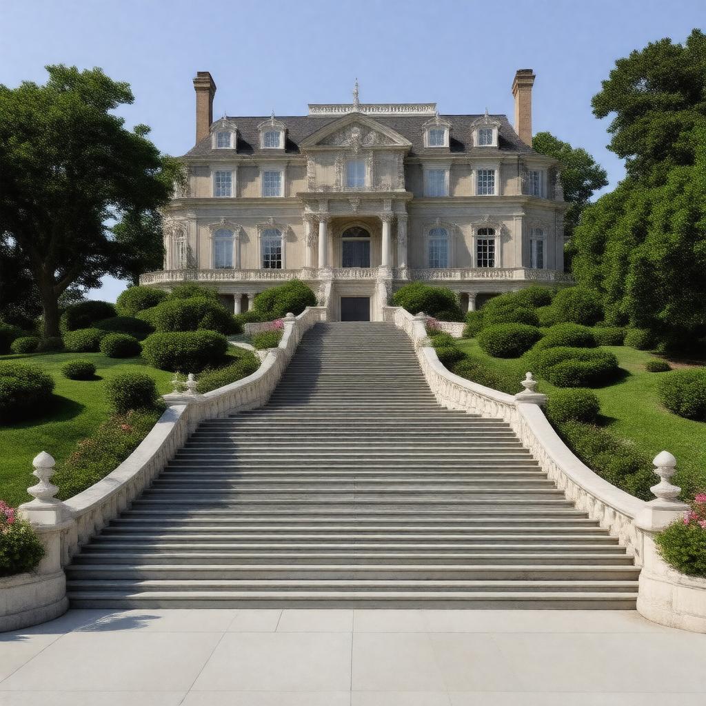 AI-created image of The Breakers