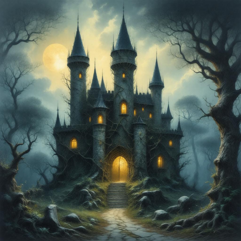 AI-created image of The Briar Rose series