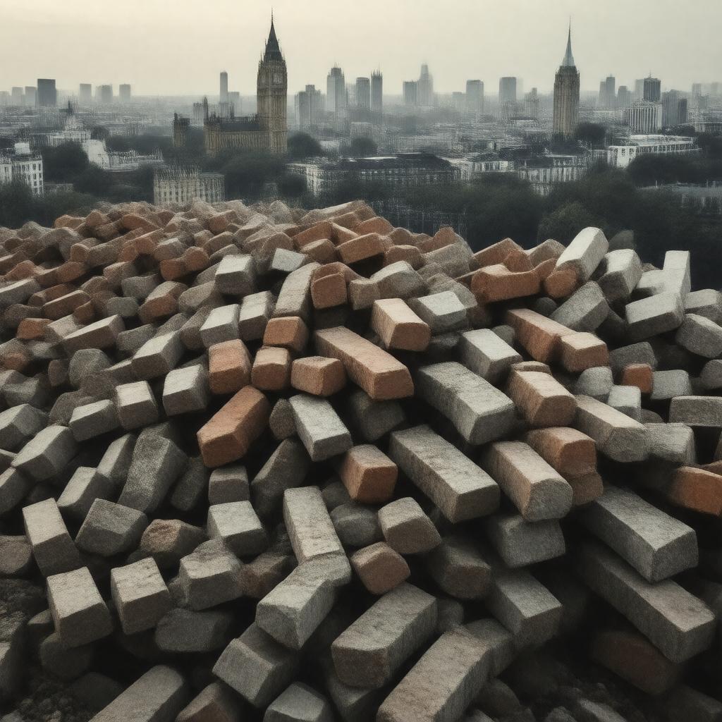 Click to view larger image AI-created image of The Bricks That Built the Houses