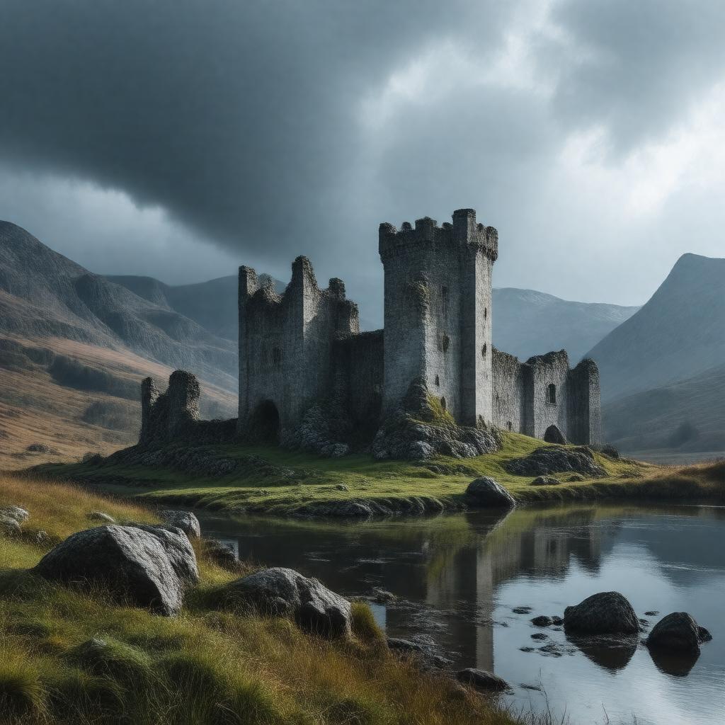 AI-created image of The Bride of Lammermoor