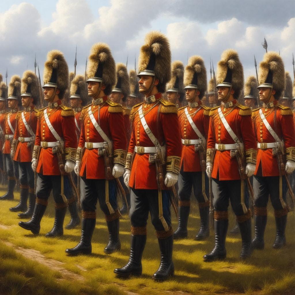 AI-created image of The British Grenadiers