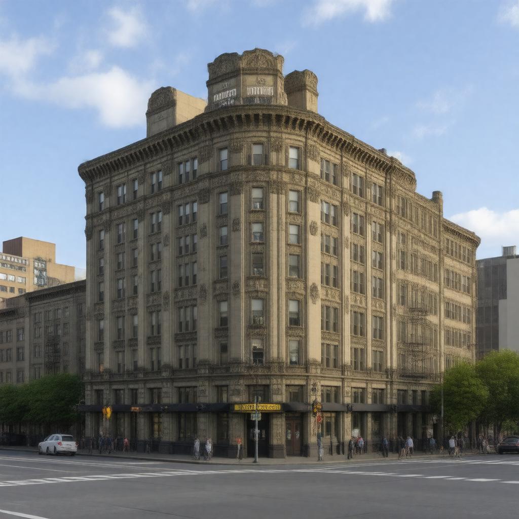 AI-created image of The Broadway Hotel