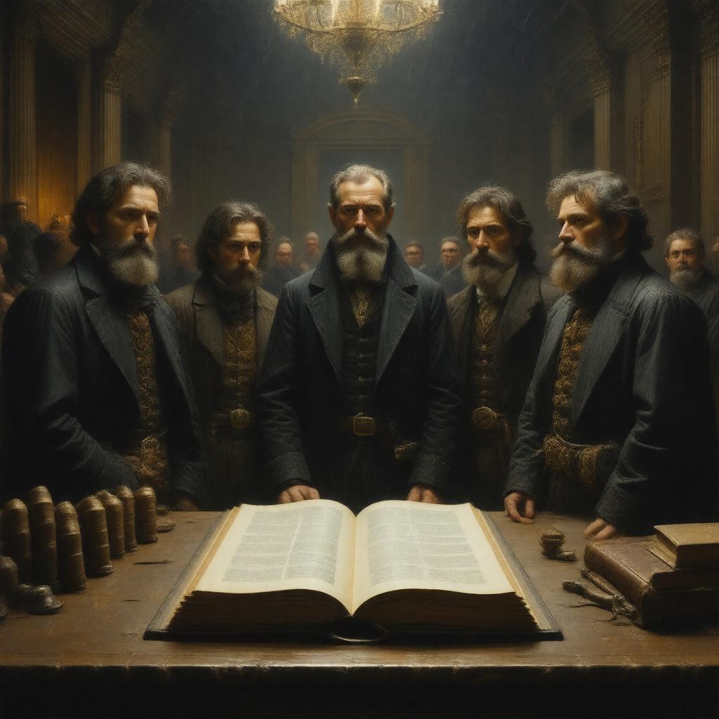 AI-created image of The Brothers Karamazov