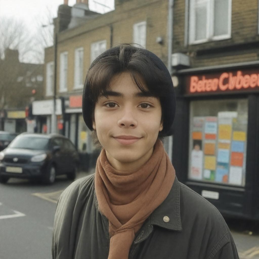 AI-created image of The Buddha of Suburbia (Hanif Kureishi)