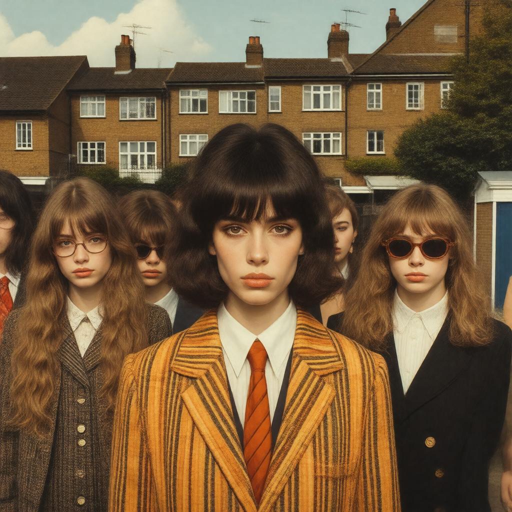 AI-created image of The Buddha of Suburbia (TV series)