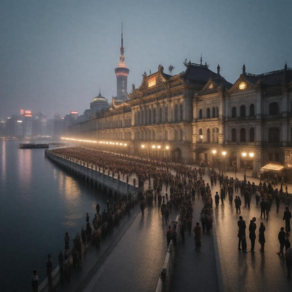 AI-created image of The Bund