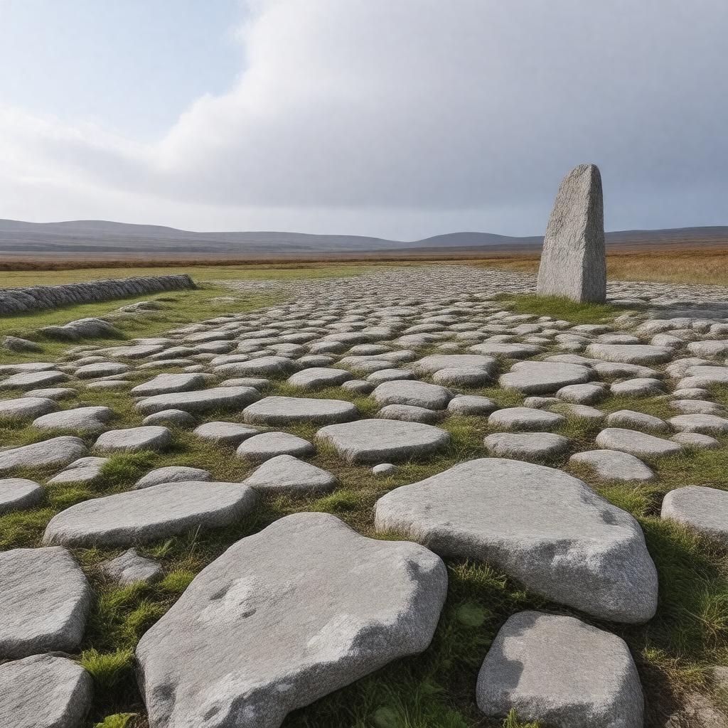 AI-created image of The Burren