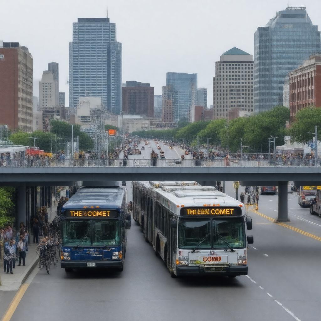 AI-created image of The COMET