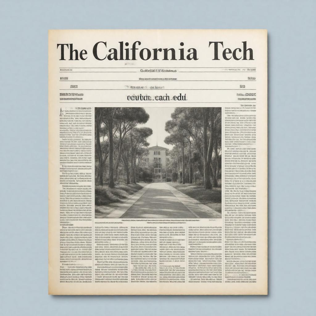 Click to view larger image AI-created image of The California Tech