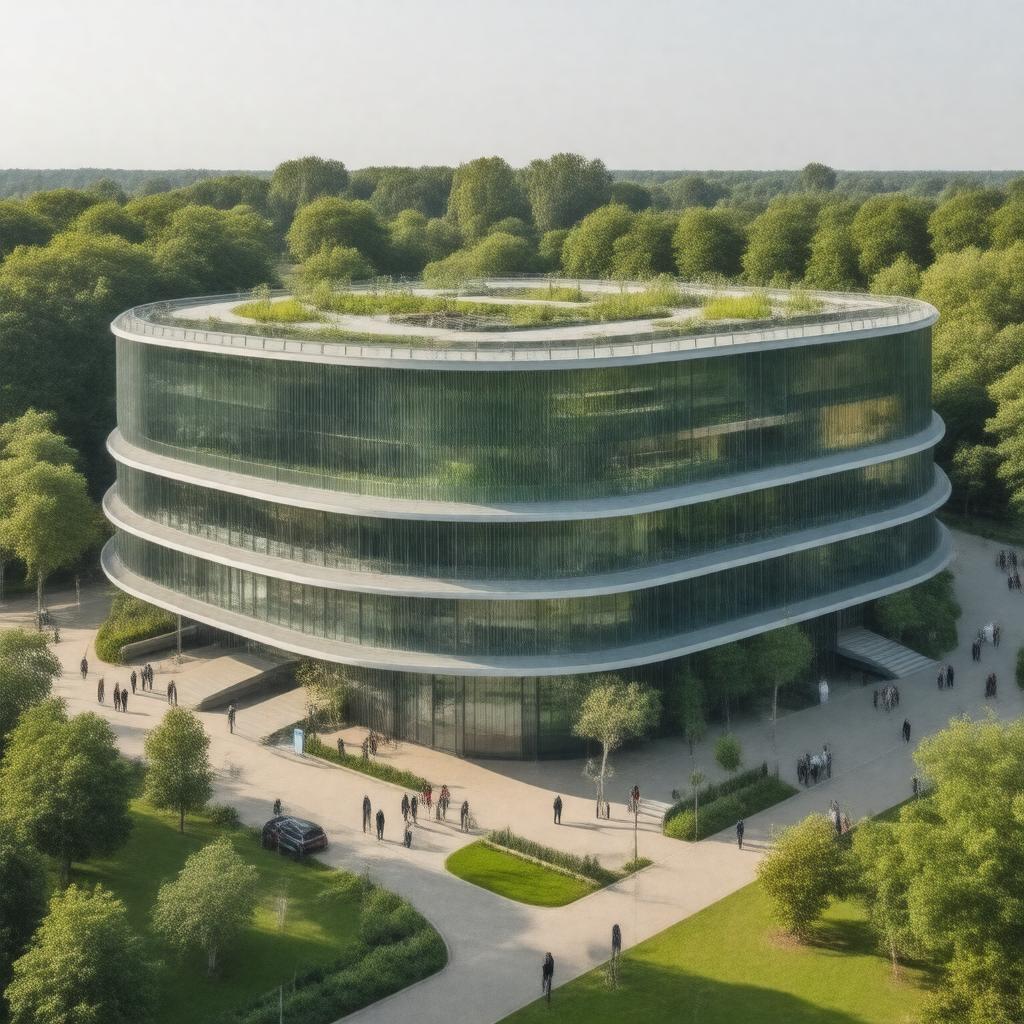 Click to view larger image AI-created image of The Cambridge Stem Cell Institute