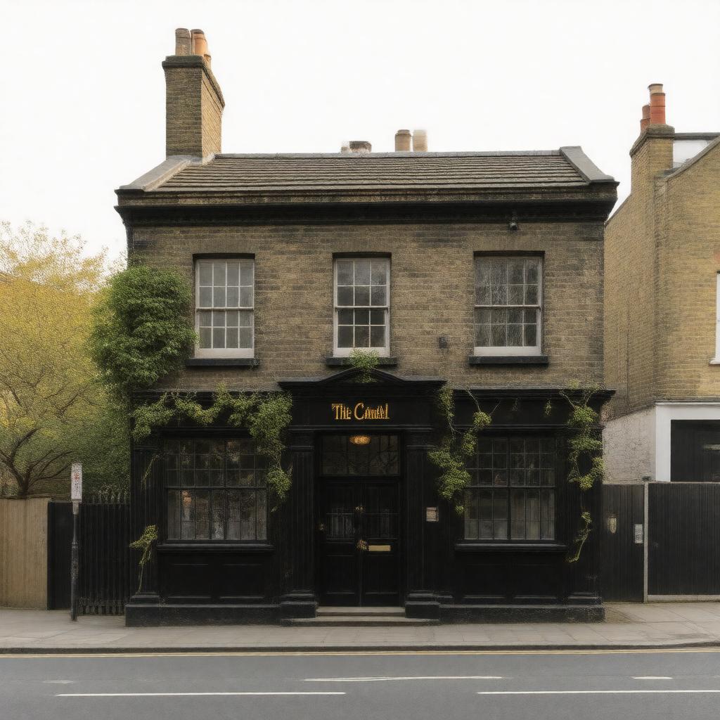 AI-created image of The Camel pub