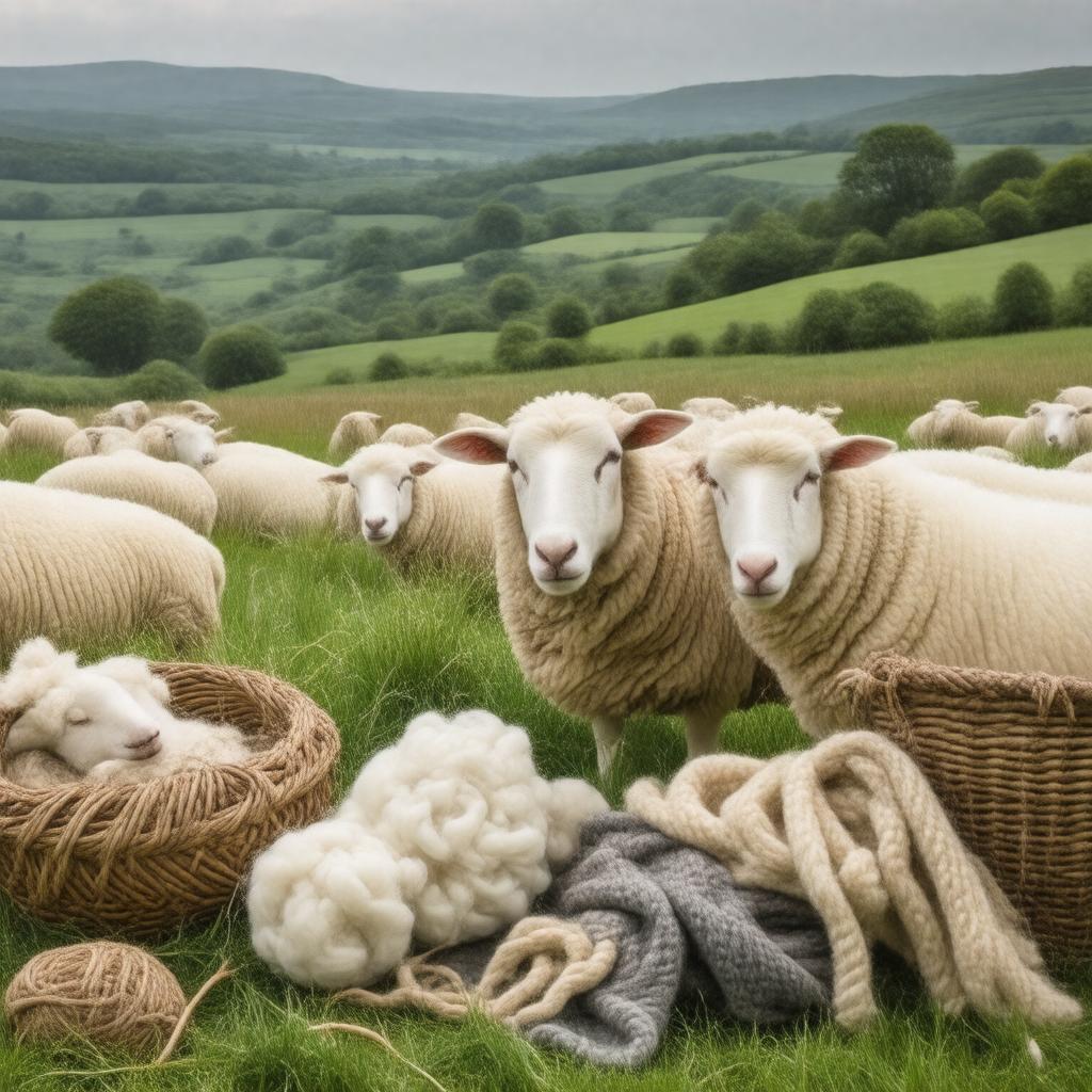 Click to view larger image AI-created image of The Campaign for Wool